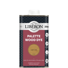 Libéron Palette Wood Dye for Interior Wood, Light Oak, 250ml