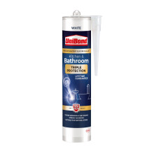 UniBond Triple Protection Anti Mould Silicone Sealant, White, 1 x 291 g