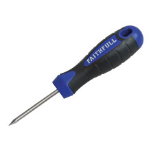 Faithfull FAIBRADSQ Soft-Grip Bradawl - Tapered Square Tip