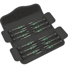 Wera 73675 Kraftform Micro Precision Screwdriver Set, 12 Pieces