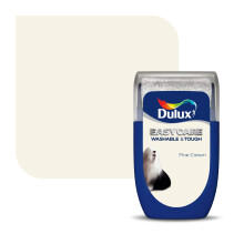 Dulux Easycare Washable and Tough Tester Paint, Fine Cream, 30 ml