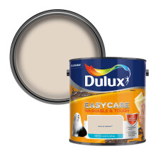 Dulux 403201 Easycare Washable & Tough Matt Emulsion Paint For Walls And Ceilings - Natural Hessian 2.5L