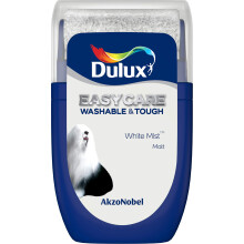 Dulux Easycare Washable & Tough Tester Paint, White Mist, 30 ml