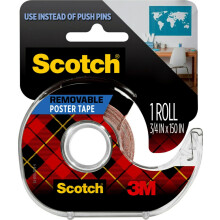 3M Scotch Scotch Removable Poster Tape