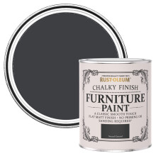 PAINTPEOPLE Chalky Furniture Paint (750ml, Natural Charcoal)