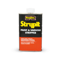 RUSTINS Strypit Paint & Varnish Stripper 250ml– Fast-Acting Gel Paint Remover for Wood, Metal & Masonry, Removes Paint, Varnish & Lacquer
