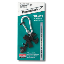 PlumbShark 10-in-1 Plumbing Tools Radiator Bleed Key, Meter Box Key + More