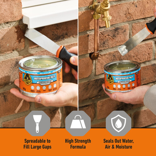 Gorilla Gorilla Waterproofing Paste Crystal Clear 362g 2