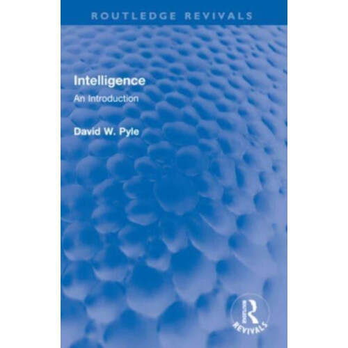 Intelligence by David W. Pyle Paperback Book