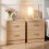 Vida Designs (Pine) Riano Bedside Table Set of 2, 2 Drawer Chest Nightstands 1