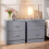 Vida Designs (Grey) Riano Bedside Table Set of 2, 2 Drawer Chest Nightstands 1