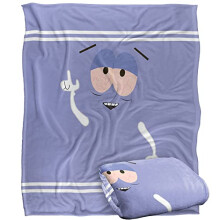 South Park Towelie Silky Touch Super Soft Throw Blanket 152 X 127 Cm, White