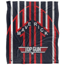 Top Gun Maverick Silky Touch Super Soft Throw Blanket 152 X 127 cm, White