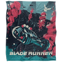 Blade Runner Skinner Silky Touch Super Soft Throw Blanket 152 X 127 cm, White