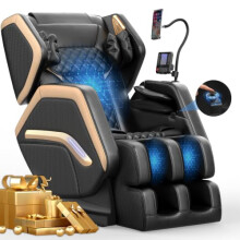 NAGLIFOR Massage Chair Full Body with 14 Shiatsu Rollers, 20 Modes Recliner