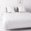 Soleil d'ocre, Adele, Bed cover, Sofa throw, Cotton, White, 220 x 240 cm 2