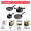 Tefal Tefal Titanium Essential Non-Stick 4-Piece Pan Set with Stewpot 2