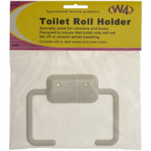 W4 Toilet Roll Holder - White