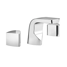 Bristan BRG 3HBAS C Bright 3 Hole Basin Mixer - Chrome
