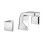 Bristan Bristan BRG 3HBAS C Bright 3 Hole Basin Mixer - Chrome 1