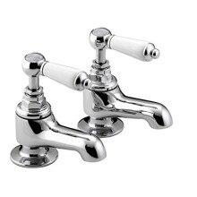 Bristan RS2 3/4 C Renaissance Bath Taps Bathroom, Chrome