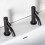 Bristan Bristan Mila Basin Pillar Taps Black (MI 1/2 BLK) 4