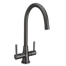 Bristan Monza Kitchen Tap, Gun Metal, MZ SNK EF GM
