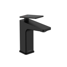 Bristan Delgado Eco Start Basin Mixer with Clicker Waste Black