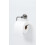 Bristan Round Toilet Roll Holder Gun Metal Grey 4