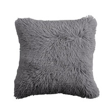 Olivia Rocco Snuggle Blanket Throw Super Soft Fleece Fluffy Snug Large Blankets Throws, Silver Cushion Cover 43 x 43 cm
