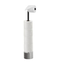 Blue Canyon Rocco Toilet Roll Holder, Grey