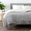 MOONLIGHT20015 Sherpa Fleece Silver Blanket King Size - Microfiber Solid Blankets for Bed - Fluffy & Soft Warm Thick Throws for Sofas and Couch 2