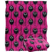 Squid Game PINK GUARDS PATTERN Silky Touch Super Soft Throw Blanket 152 x 127 cm