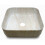 Marble Luxe Square Beige Marble Effect Ceramic Counter Top Basin 1