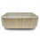 Marble Luxe Square Beige Marble Effect Ceramic Counter Top Basin 3