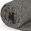 Herringbone Sofa Throw Black & White 50x60" 2