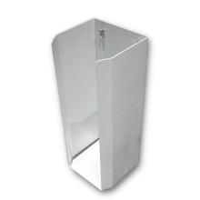 Okunaii Wall Mount Spare Toilet Paper Roll Holder – Light Grey Steel Bathroom Storage Rack for Toilets, En-Suites & Guest Bathrooms – Holds 3