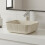 Marble Luxe Square Beige Marble Effect Ceramic Counter Top Basin 5