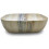 Marble Luxe Brown and Grey Marble Effect Ceramic Counter Top Basin 3