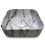 Marble Luxe Square Calacatta Marble Effect Ceramic Counter Top Basin 3
