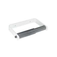 3 X White Toilet Roll Holder - 135mm