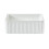 Milano MILANO White Ceramic Square Fluted Countertop Bathroom Basin Sink 380mm 1
