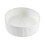 Milano MILANO White Ceramic Round Fluted Countertop Bathroom Basin Sink 370mm 2