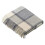 Bronte By Moon Block Windowpane White Grey Throw 1