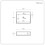 Milano MILANO Chalk Rectangular Wall Hung 1 Tap Hole Bathroom Basin Sink 500x350mm 2