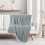 EHC Throws for Sofas Large, Throws for Bed Double Sofa Settee Couch,150 x 200cm, Hunter Green 3