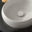 Milano MILANO White Round Countertop Bathroom Basin Sink 360mm 3