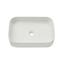 MILANO White Rectangular Countertop Bathroom Basin Sink 550 x 380mm