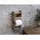 Chic Antique Toilet Roll Holder Brick Shape White 2