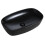 NATO Black Countertop Basin Matt Finish Curved Rectangular Sink 1